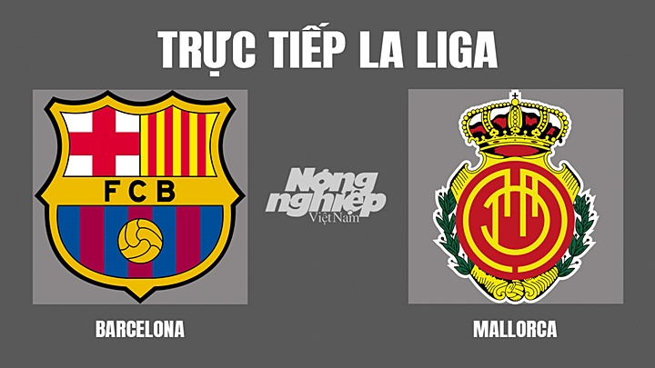 Trực tiếp bóng đá La Liga giữa Barcelona vs Mallorca hôm nay 2/5/2022