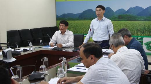 Phó Cục trưởng Cục BVTV Nguyễn Quý Dương phát biểu tại hội thảo. Ảnh: Linh Linh.