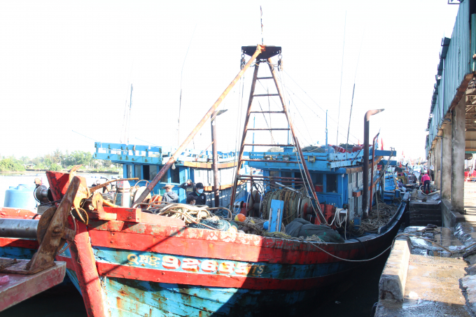 Tỉnh Quảng Ngãi có đội tàu cá lớn với hơn 4.500 tàu cá lớn nhỏ. Ảnh: L.K.