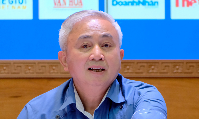 Ông Vũ Ngoạn Hợp, Phó Chủ tịch thường trực Hiệp hội Phát triển văn hóa doanh nghiệp Việt Nam. 