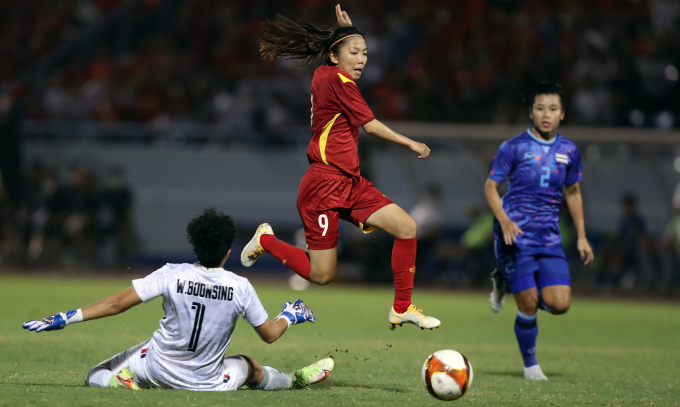 Huỳnh Như ghi bàn duy nhất, giúp Việt Nam thắng 1-0 ở chung kết SEA Games 31.