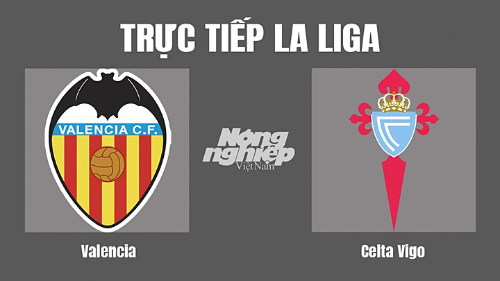 Trực tiếp bóng đá La Liga giữa Valencia vs Celta Vigo hôm nay 21/5/2022