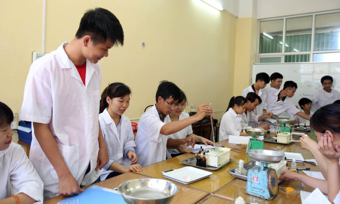 Scientific research activities are loved by students of the Vietnam National University of Agriculture.