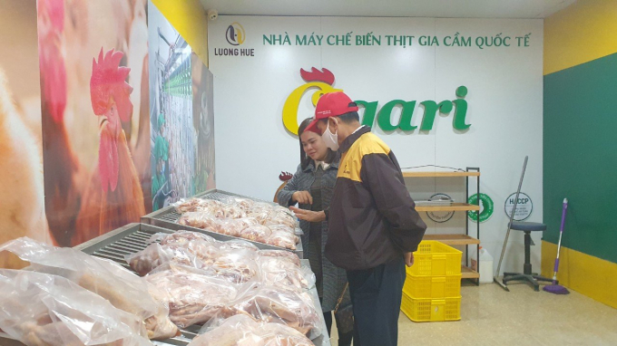 'Luong Hue Co. is expected to be the leading ship to open the output for poultry products.' - Dr. Ha Thuy Hanh, Deputy Director of the National Agricultural Extension Center. Photo: Dinh Muoi.