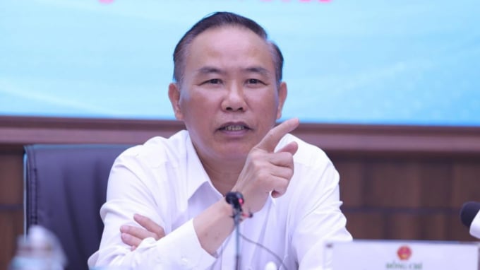 Deputy Minister Phung Duc Tien assessed that Vietnam is the first country in the world to successfully produce ASF vaccine that has a significant impact on the domestic livestock industry. Photo: Nguyen Hung.