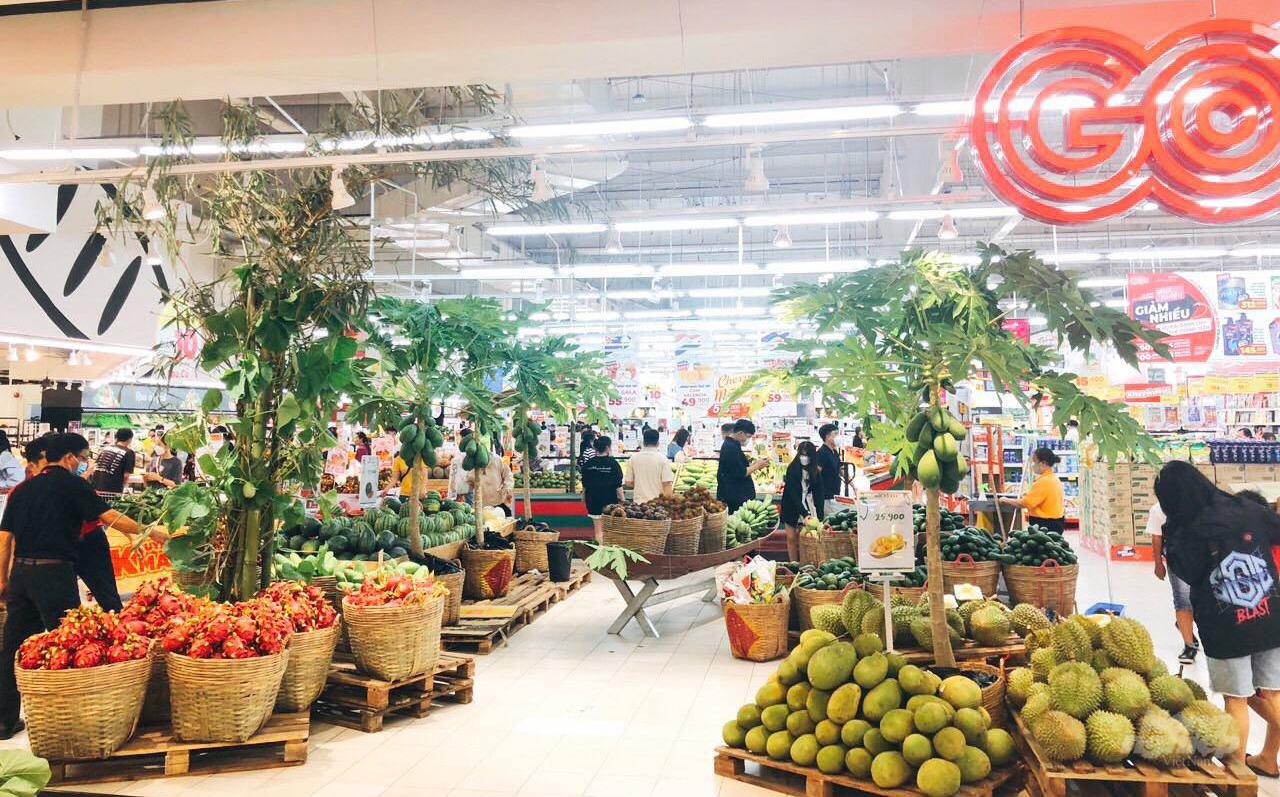 Tập đoàn Central Retail đồng loạt triển khai Ngày hội trái cây trong Hệ thống phân phối của Central Retail trên toàn quốc, gồm: GO!, Big C, Tops Market, mini go! trên toàn quốc. Ảnh: Minh Sáng.