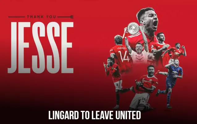 Jesse Lingard rời Man United. Ảnh: Man United.