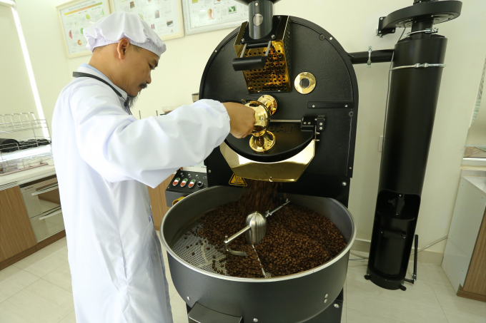Trong 4 tháng đầu năm 2022, xuất khẩu cà phê của Việt Nam sang Trung Quốc tăng 10,2% so với cùng kỳ, giá trị 45 triệu USD. Ảnh: Hoàng Anh Khanh.