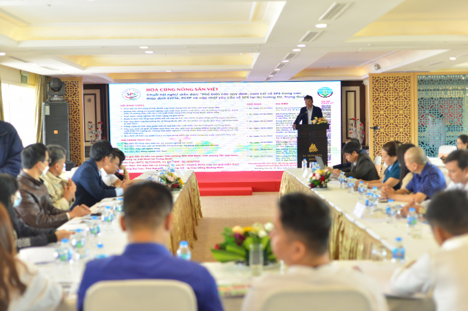Ngày 2/6, Văn phòng SPS Việt Nam phối hợp tỉnh Lâm Đồng và các tỉnh lân cận tổ chức hội nghị dành riêng cho nhóm doanh nghiệp, HTX xuất khẩu đi EU và Trung Quốc