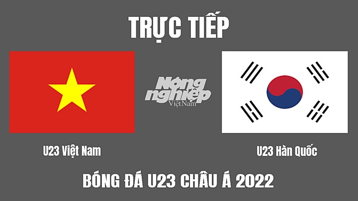 Trực tiếp bóng đá U23 Châu Á 2022 giữa Việt Nam vs Hàn Quốc hôm nay 5/6/2022
