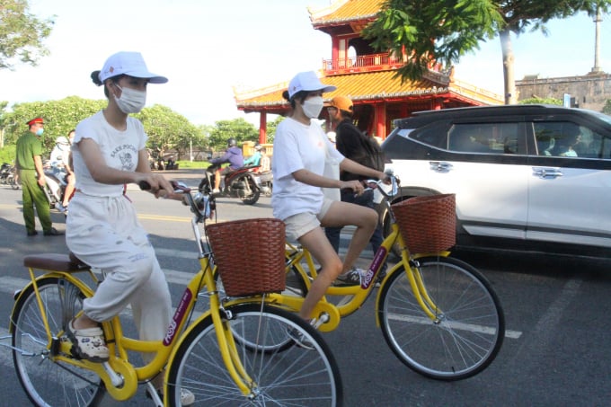 Thành phố Huế Thí điểm dịch vụ xe đạp chia sẻ công cộng  huecitygovvn