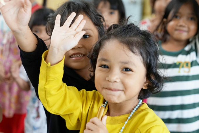 Trẻ em tại 38 mái ấm trên cả nước đã được hỗ trợ từ chương trình Bữa Ăn Trọn Vẹn của GREENFEED Việt Nam.