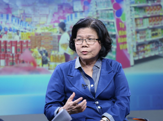 Chủ tịch Hội Doanh nghiệp hàng Việt Nam chất lượng cao, bà Vũ Kim Hạnh.