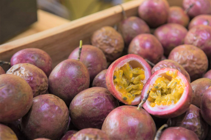 China approves the import of Vietnamese passion fruit. Photo: TL.