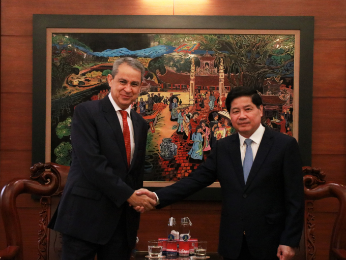 Mối quan hệ Việt Nam - Mexico đang phát triển hết sức tốt đẹp, và còn nhiều cơ hội để phát triển thương mại song phương. Ảnh: Hoàng Giang.