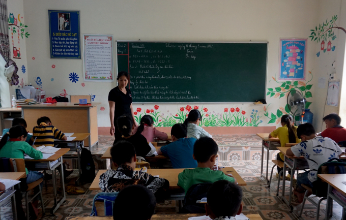 Giáo dục ở vùng cao Lào Cai ngày càng được nâng cao về lượng và chất. Ảnh: T.L.
