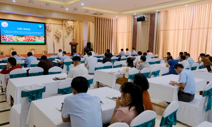 Overview of the workshop on June 16 in Son La province. Photo: Bao Thang.