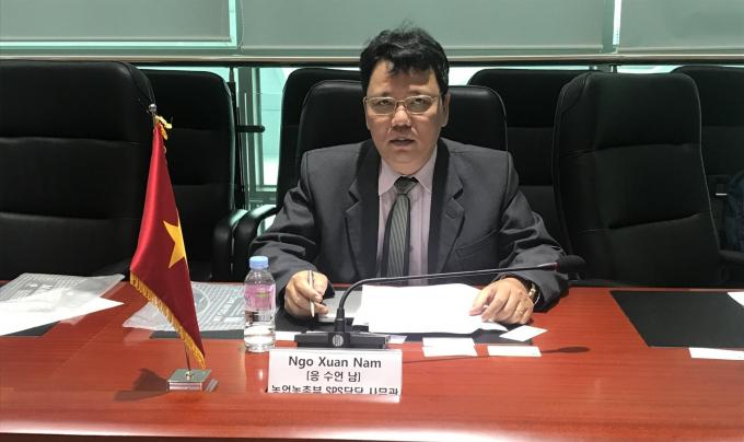 Ông Ngô Xuân Nam, Phó Giám đốc Văn phòng SPS Việt Nam, sẽ đại diện đoàn Việt Nam trao đổi tại kỳ họp sắp tới.