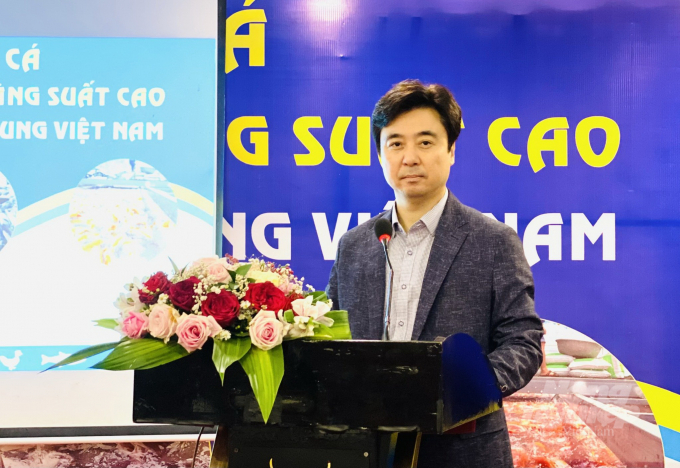 Ông Lim Min Soo - Tổng giám đốc Công ty TNHH Woosung Việt Nam. Ảnh: Lê Hoàng Vũ.