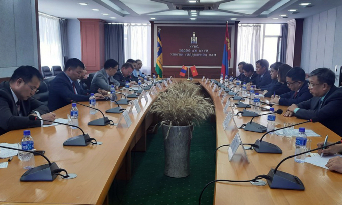Working session of the delegation of the Ministry of Agriculture and Rural Development.