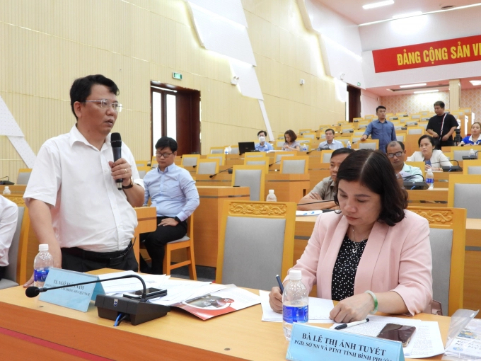 Hội nghị phổ biến các quy định, cam kết SPS tổ chức tại Bình Phước hồi đầu tháng 6/2022.