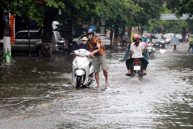 Đợt mưa lớn ở Bắc bộ còn có khả năng kéo dài và diễn biến phức tạp trong những ngày đầu tháng 7. Ảnh minh họa: TTXVN.