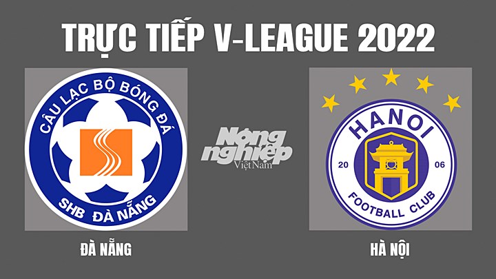 Trực tiếp bóng đá V-League 2022 giữa Đà Nẵng vs Hà Nội hôm nay 3/7/2022