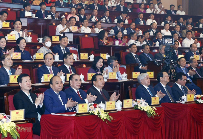 Lãnh đạo Đảng và Nhà nước tham dự Lễ kỷ niệm 110 năm ngày sinh Tổng Bí thư Nguyễn Văn Cừ. 
