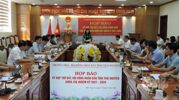 Kỳ họp thứ 7, HĐND tỉnh Thái Nguyên khóa XIV, nhiệm kỳ 2021 - 2026 dự kiến diễn ra từ ngày 19-21/7. Ảnh: Toán Nguyễn.
