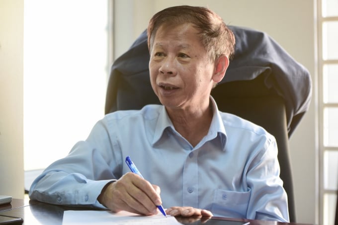 Tiến sĩ Đặng Kim Sơn và 3 giải pháp phát triển kinh tế tập thể. Ảnh: Tùng Đinh.