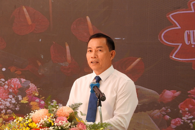 Ông Lê Thanh Tú, Phó Tổng giám đốc Tập đoàn Công nghiệp Cao su Việt Nam. Ảnh: Thanh Sơn.