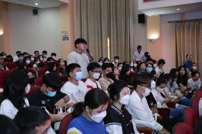 Ngày hội với sự có mặt của gần 1.000 thí sinh và quý phụ huynh tại Hà Nội và các địa phương lân cận như Nam Định, Hưng Yên, Bắc Ninh, Phú Thọ... Ảnh: ĐHTL.