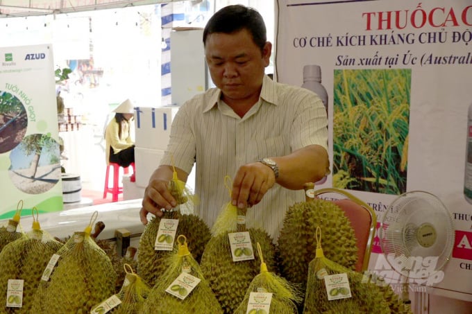 Dona durian products have not dropped in price over the past 20 years because they always ensure quality. Photo: Thanh Son.