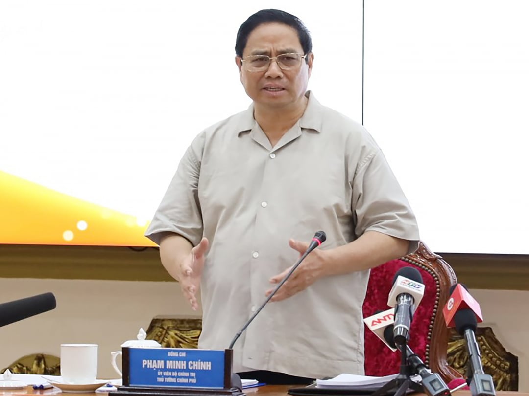 Thủ tướng Phạm Minh Chính. Ảnh: TTBC.