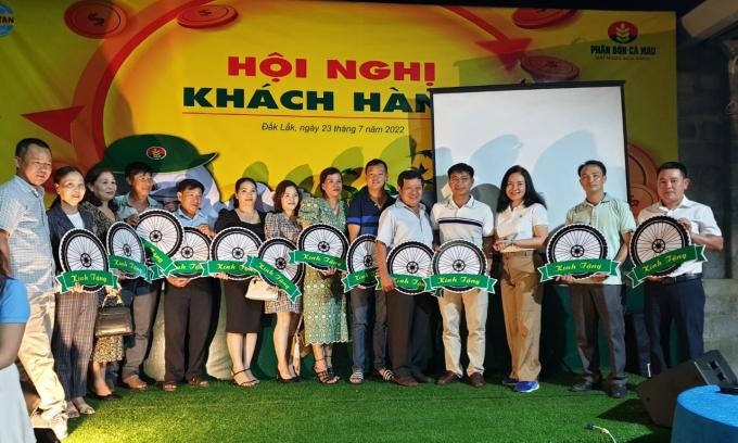 Hội nghị khách hàng Phân bón Cà Mau tại Đắk Lắk cuối tháng 7/2022.