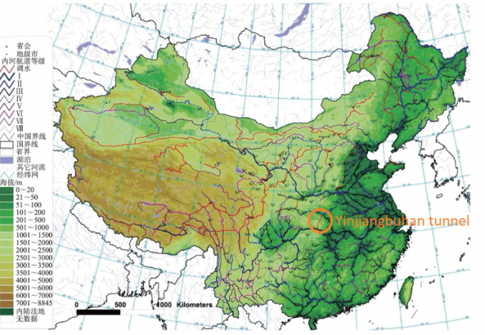 Vị trí dự án (khoanh đỏ). Đồ họa: Xinhua