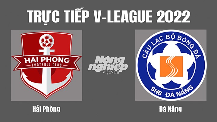 Trực tiếp bóng đá V-League (VĐQG Việt Nam) 2022 giữa Hải Phòng vs Đà Nẵng hôm nay 5/8/2022
