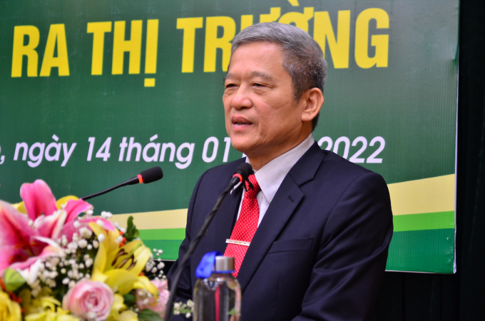 Ông Nguyễn Khang-Tổng Giám đốc Công ty CP Vật tư Kỹ thuật Nông nghiệp Bắc Giang. Ảnh: Dương Đình Tường.