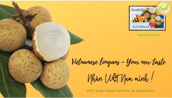 Poster quảng bá nhãn Việt Nam trên các mạng xã hội ở Úc. Ảnh: Thương vụ Việt Nam tại Úc.