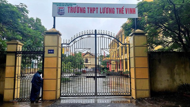 Trường THPT Lương Thế Vinh, TP Cẩm Phả. Ảnh: TTXVN