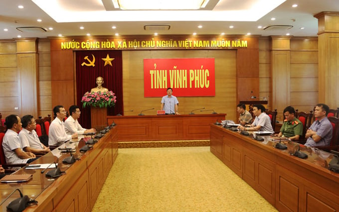 Chủ tịch UBND tỉnh Vĩnh Phúc Lê Duy Thành, Phó Bí thư Tỉnh ủy, Trưởng Ban chỉ đạo chuyển đổi số tỉnh.