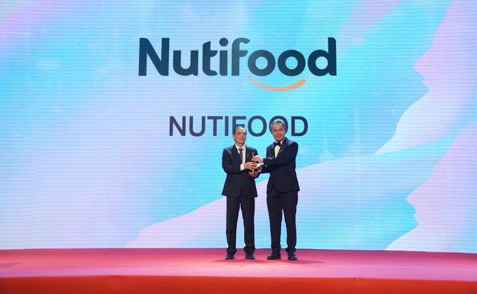 Nutifood được Tạp chí HR Asia vinh danh là 'Nơi làm việc tốt nhất châu Á' trong 3 năm liên tiếp 2019 - 2022. Ảnh: Nutifood.