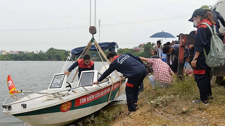 Đội cứu hộ, cứu nạn 116 tham gia tìm kiếm Hải Như