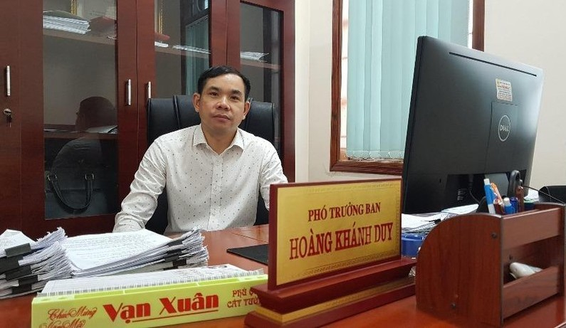 Ông Hoàng Khánh Duy - Phó trưởng Ban quản lý  Khu Kinh tế cửa khẩu Đồng Đăng - Lạng Sơn. Ảnh: Minh Phúc.