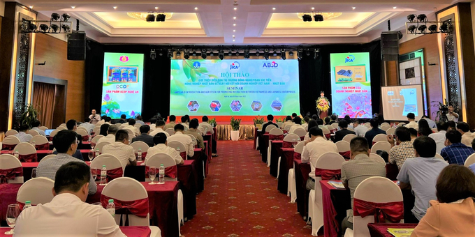 Hơn 180 đại biểu đến từ các cơ quan, ban ngành của tỉnh Nghệ An, nhiều doanh nghiệp Nhật Bản, Việt Nam và các hợp tác xã nông nghiệp tại địa phương hôm 18/8.