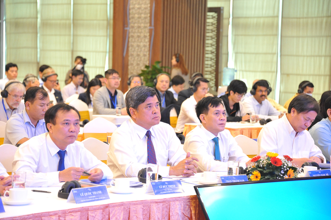 Hội thảo 'Cơ giới hóa đồng bộ hướng tới nền nông nghiệp bền vững' tổ chức sáng 24/8 tại TP Cần Thơ. Ảnh: Lê Hoàng Vũ.