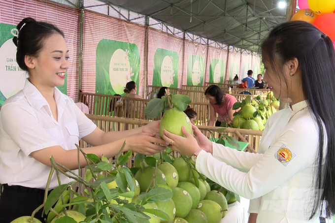 Lễ hội nhằm khẳng định và tôn vinh những giá trị tinh hoa của nghề trồng và chăm sóc cây thanh trà đã được các thế hệ người dân Thủy Biều nói riêng và người Huế lưu giữ. Ảnh: CĐ.