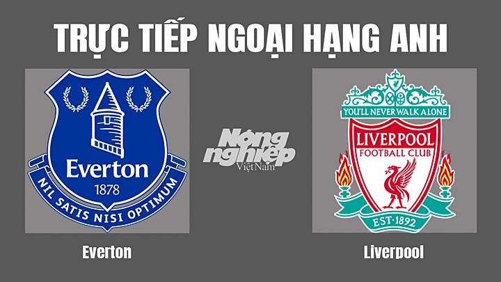 Trực tiếp bóng đá Ngoại hạng Anh giữa Everton vs Liverpool hôm nay 3/9/2022