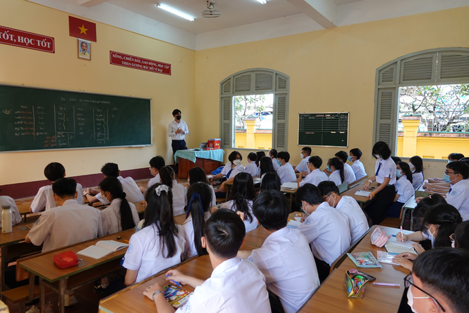 Hơn 250.000 học sinh các cấp trên địa bàn TP Cần Thơ sẵn sàng cho năm học mới 2022 – 2023. Ảnh: Kim Anh.