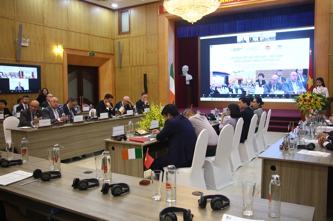 Overview of 'Ireland-Vietnam Agriculture Conference – The Adoption of Agritech 4.0'. 